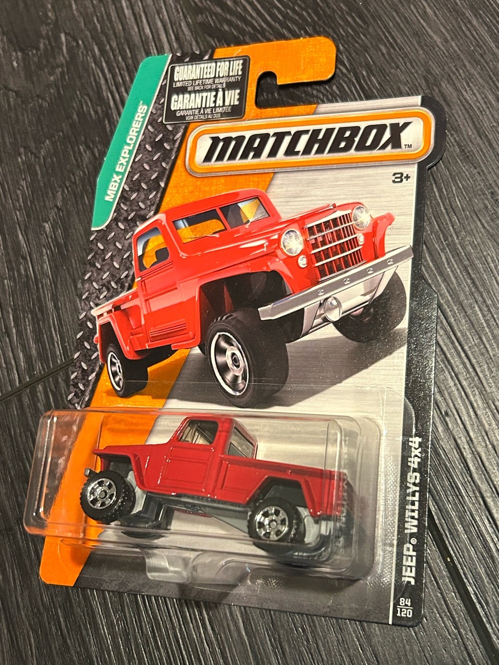 Matchbox Jeep Willys 4x4 Red